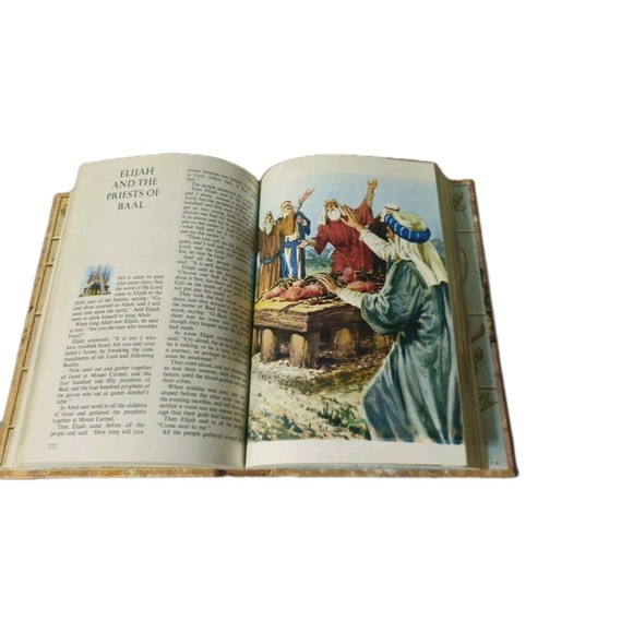 1965 The Children's Bible Golden Press Illustrated Stories Hardcover Vintage - Picture 6 of 9